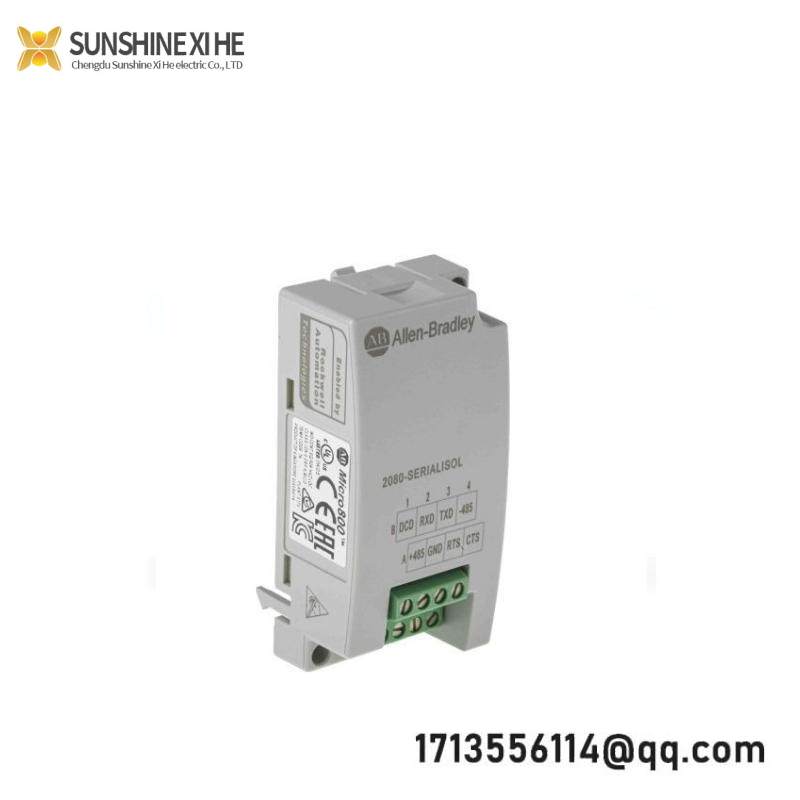 AB 2080-SERIALISOL Micro800 Isolated Serial Port Plug-In Y