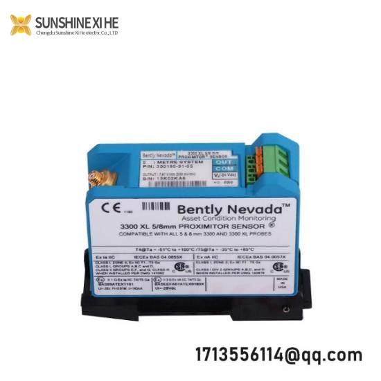 330180-91-CN Bently Nevada 3300 XL Proximitor Sensor