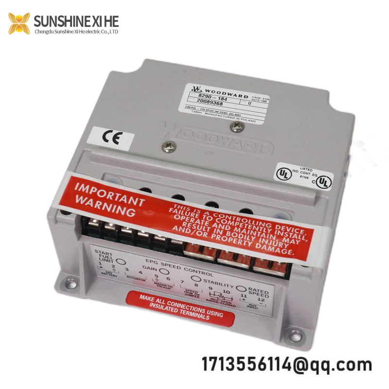WOODWARD 5501-380 NetCon 5000 Power Supply
