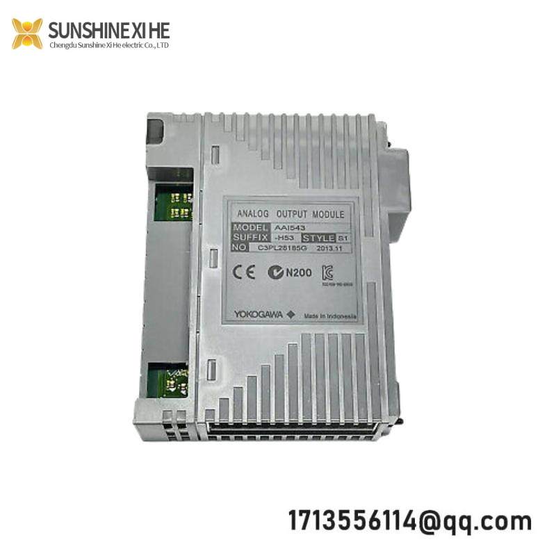 YOKOGAWA AAI543-H53 S1 ANALOG INPUT MODULE
