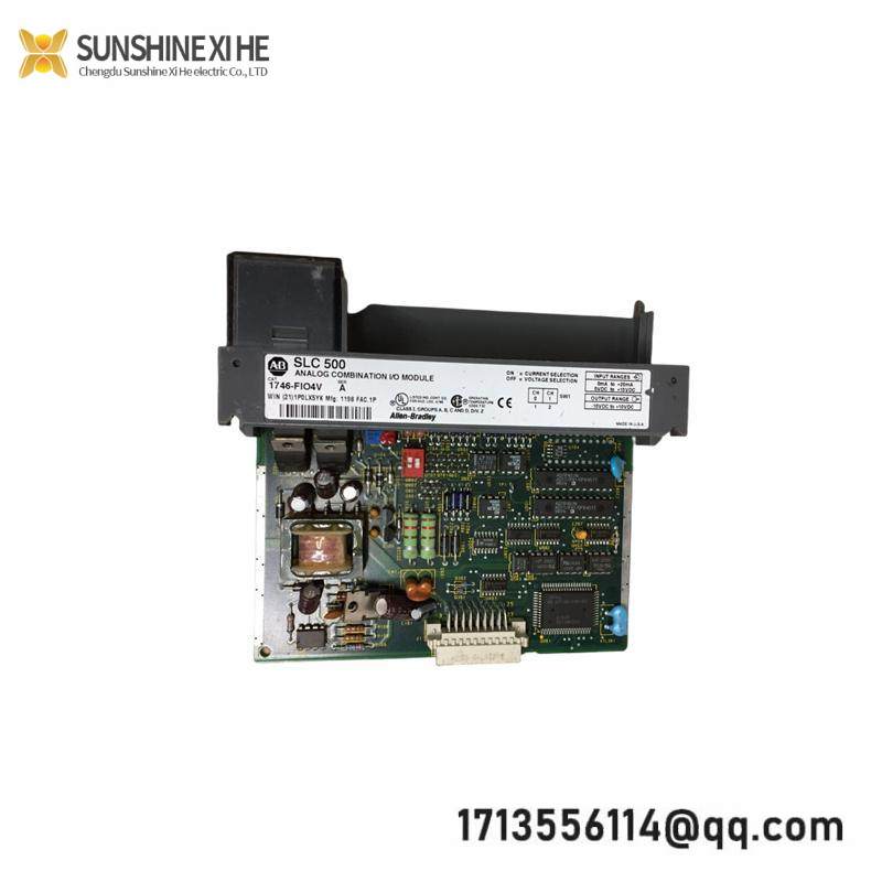 AB 1746-FIO4V FAST ANALOG I/O MODULE