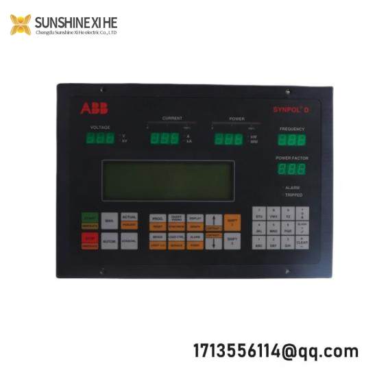 ABB 3DDE300410 CMA 130 Display Front Panel