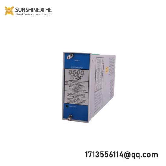 Bently Nevada 3500/15 129486-01  AC Power Supply Module
