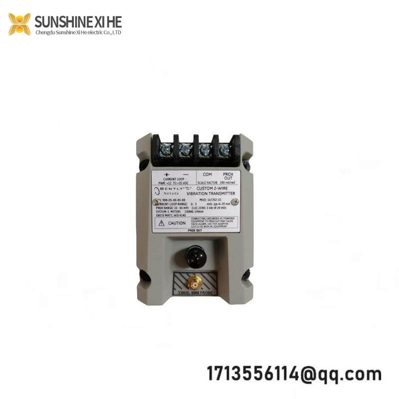 Bently Nevada 990-10-XX-01-05 MOD:285169-01 VIBRATION TRANSMITTER