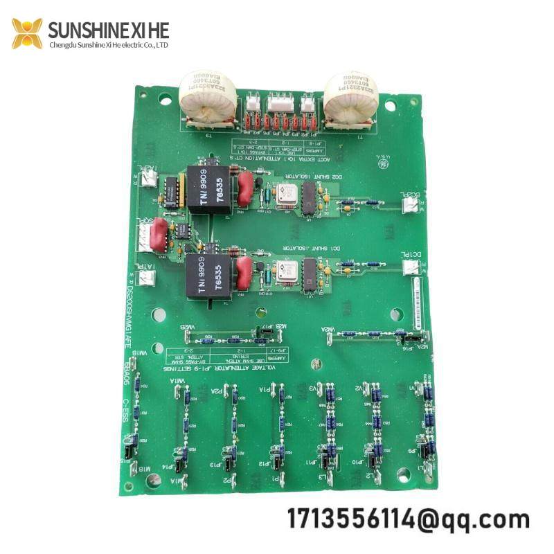 GE DS200SHVMG1AFE High Voltage M-Frame Interface Board