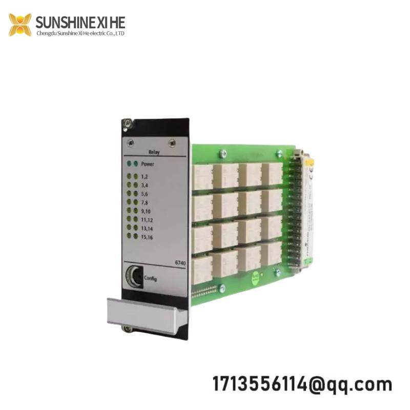 Emerson A6740-10 16-Channel Output Relay Module