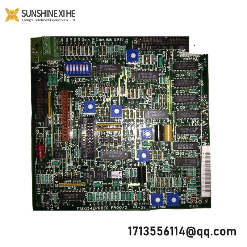 GE F31X134EPRBEG1 PROCESSOR INTERFACE CARD PCB