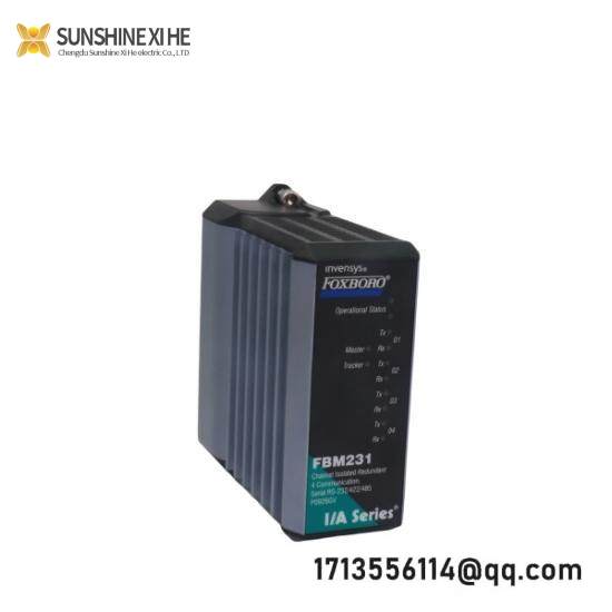 FBM231 P0926GV  FOXBORO DCS CARD MODULE