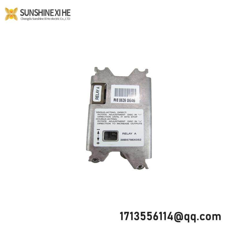 FISHER 38B5786X052 Relay Assembly