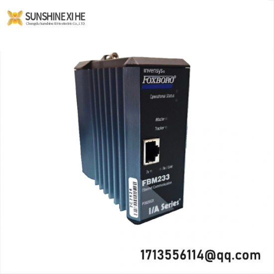 FOXBORO FBM233 P0926GX Ethernet Communication