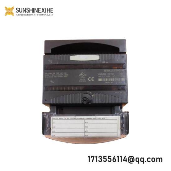 GE FANUC IC200ALG240 Analog Input I/O
