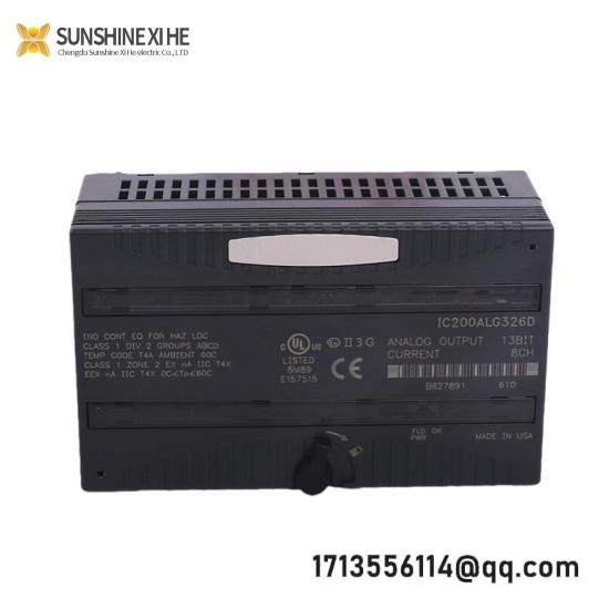 GE FANUC IC200ALG326B IC200ALG326
