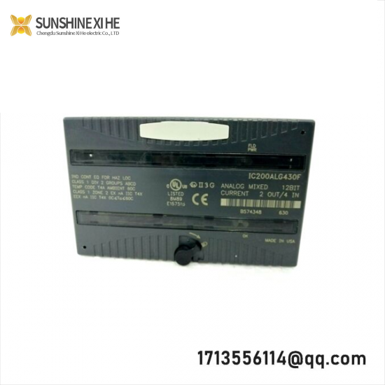 GE FANUC IC200ALG430F analog mixed module