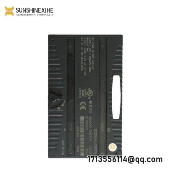 GE FANUC IC200ALG620 Analog Input I/O