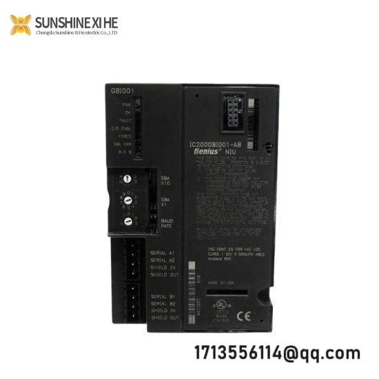 GE FANUC IC200GBI001