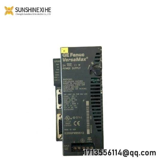 GE Fanuc IC200PWR001D  Versamax PLC