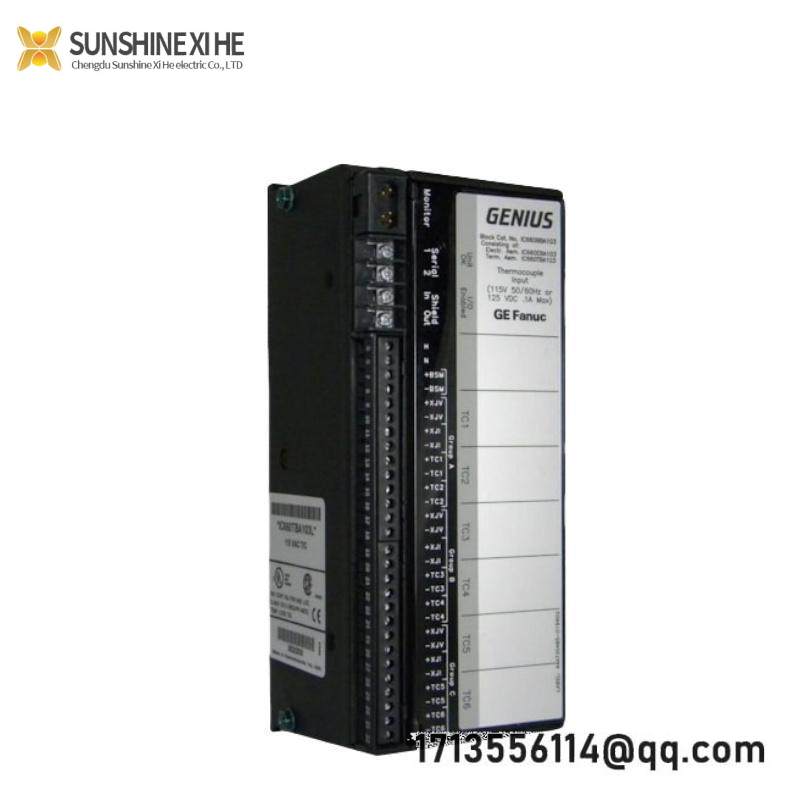 GE Fanuc IC660BBA021 THERMOCOUPLE INPUT BLOCK