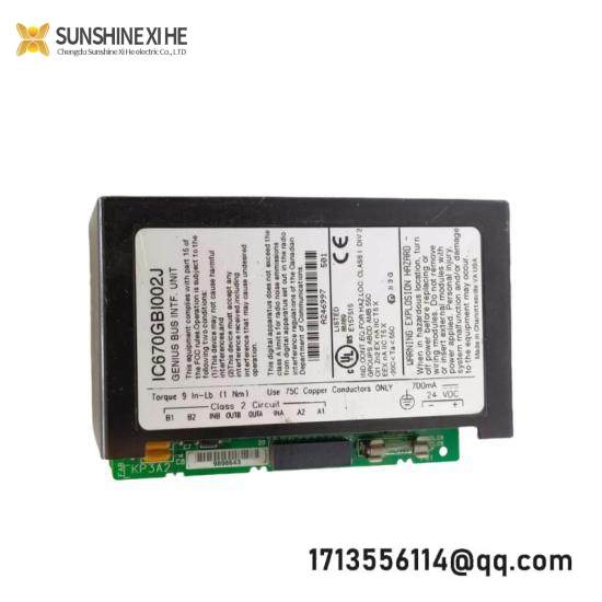 GE FANUC IC670GBI002J