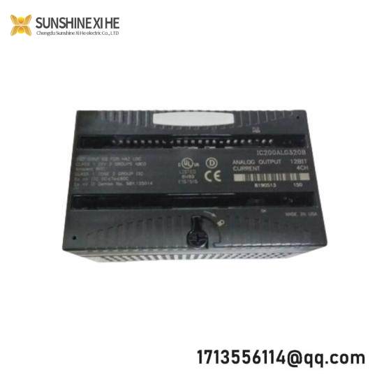 GE IC200ALG262G Analog Current input module