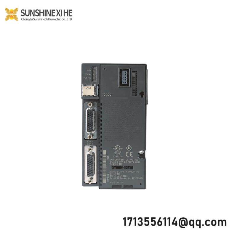 GE IC200PNS001 REMOTE I/O UNIT