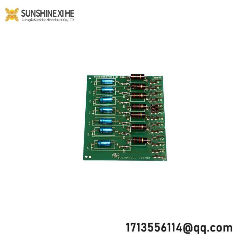 GE IC3600SSFG1B1B FLTR MODULE