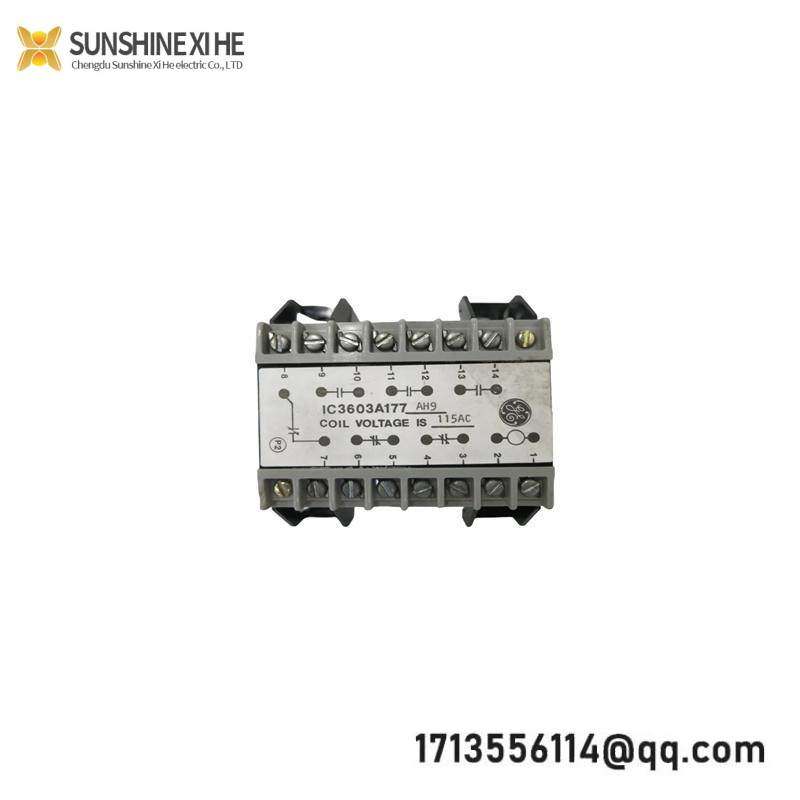 GE IC3603A177 RELAY MODULE