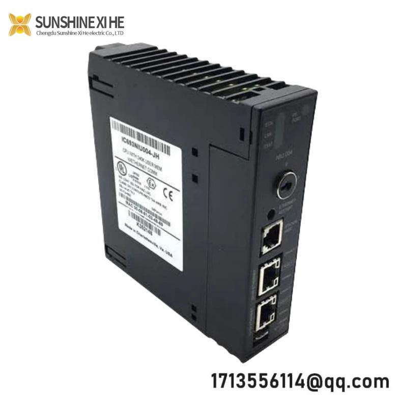 GE IC693NIU004 Ethernet Network Interface Unit