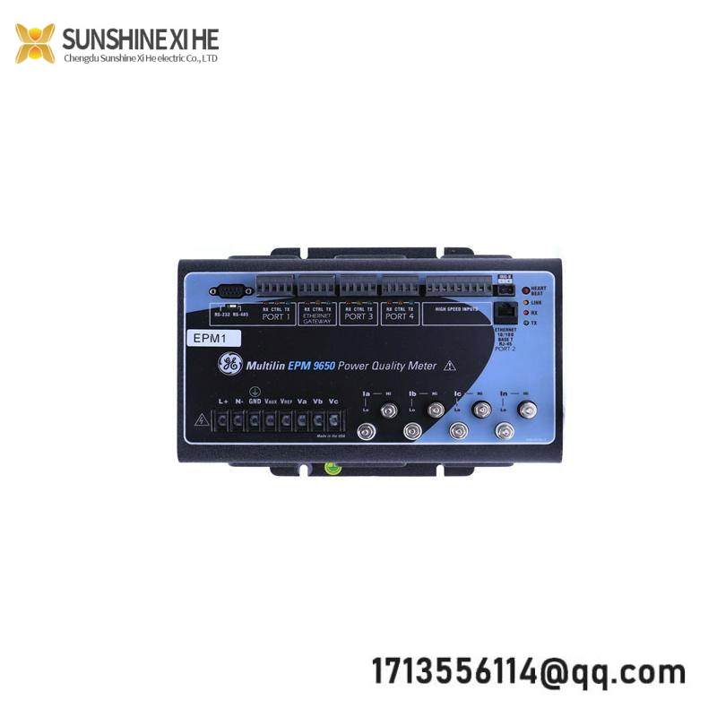GE PL96501A0A10000 MULTILIN EPM 9650 POWER QUALITY METER