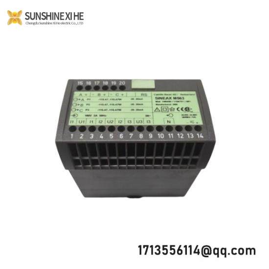 GMC SINEAX M563 Analog Out