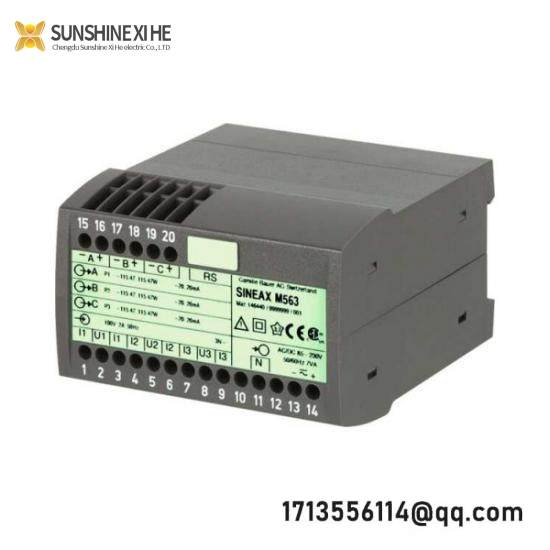 GMC SINEAX M563 Analog Out