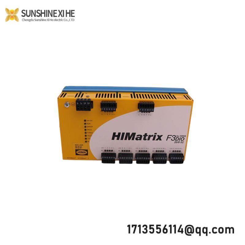 HIMA F3 DIO 20/8 02 F3DIO20/802 Remote I/O Module