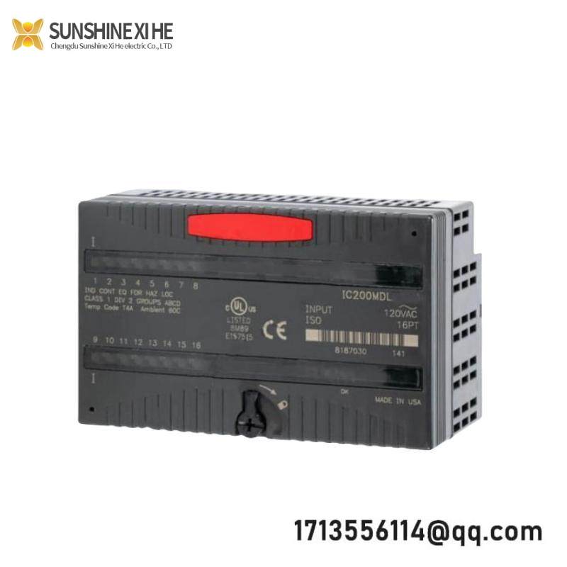 GE IC200MDL744 5 volt backplane current