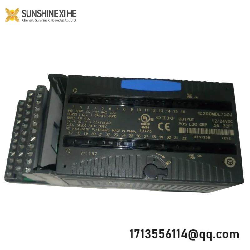 GE IC200MDL750J VersaMax output module