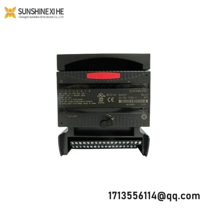 GE IC200MDL930 OUTPUT RELAY ISOLATED 8PT