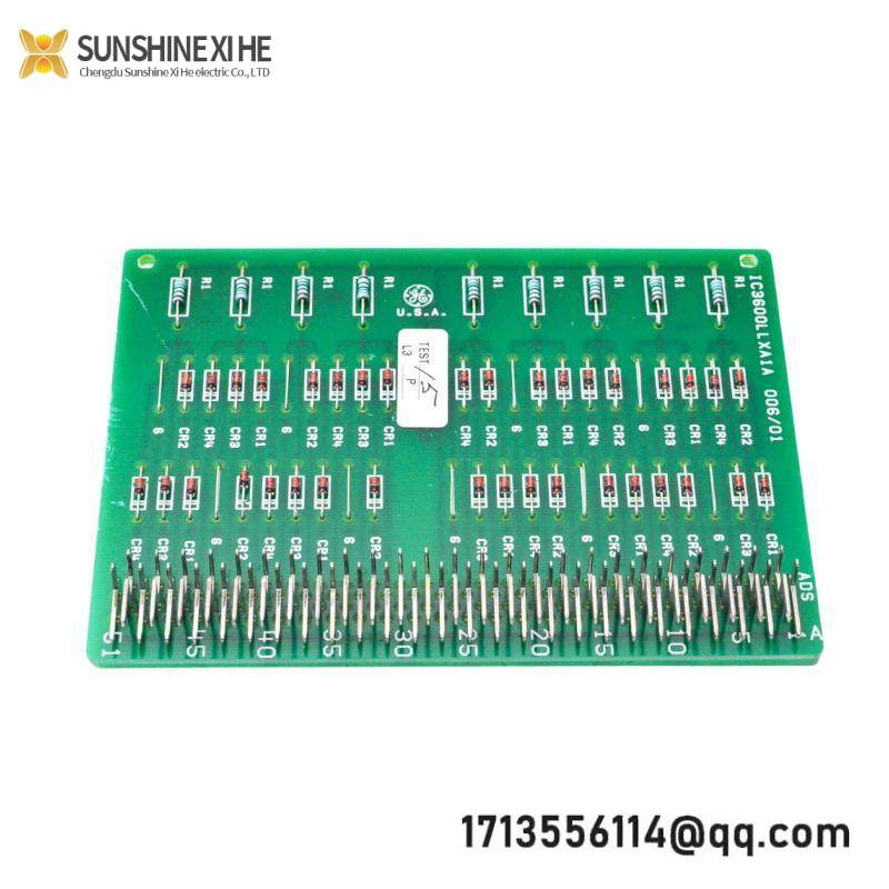 GE IC3600LLXA1A Printed circuit board