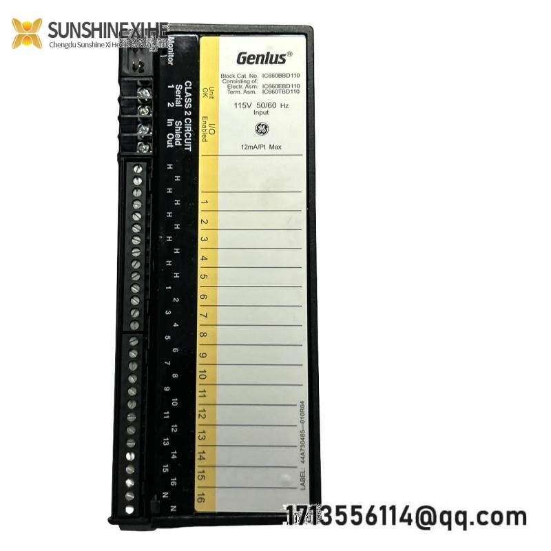 GE IC660BBD110 Discrete input block