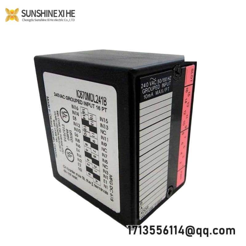 GE IC670MDL241 240VAC Input Module