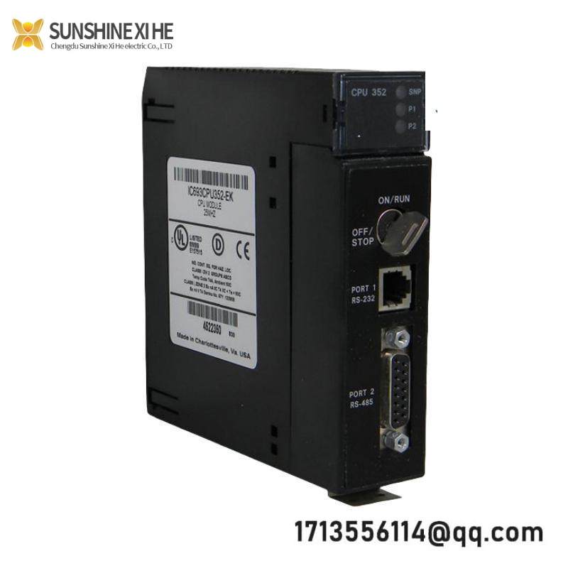GE IC693CPU352 Single slot CPU module