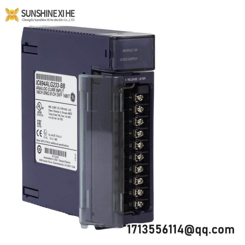 GE IC694ALG233 Analog Current Input Module