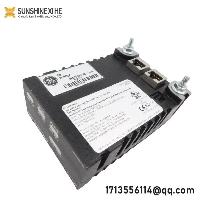 GE IS220PAOCH1B Analog outputs Module 6 channels