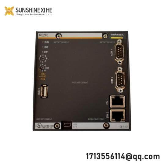 MC205  Processor Module  Bachmann