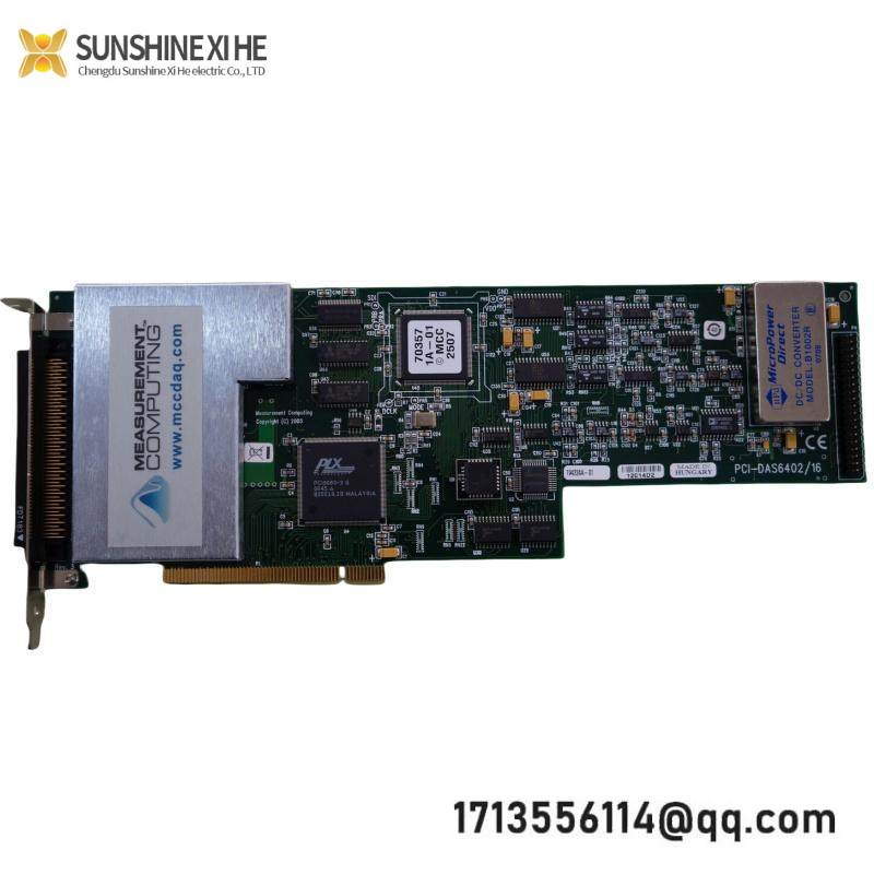 MEASUREMENT COMPUTING PCI DAS6402/16 Data Acquisition Board