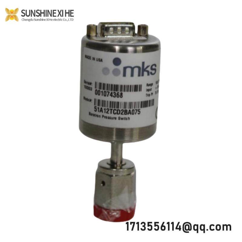 MKS 51A12TCD2BA075 pressure switch