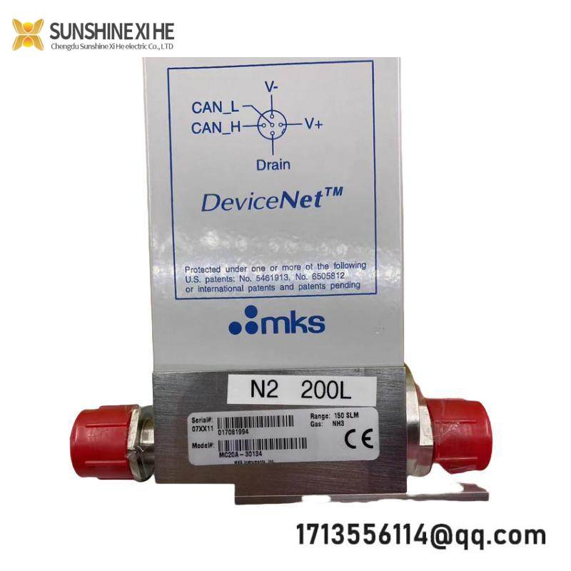 MKS MC20A-30134 Mass Flow Controllers