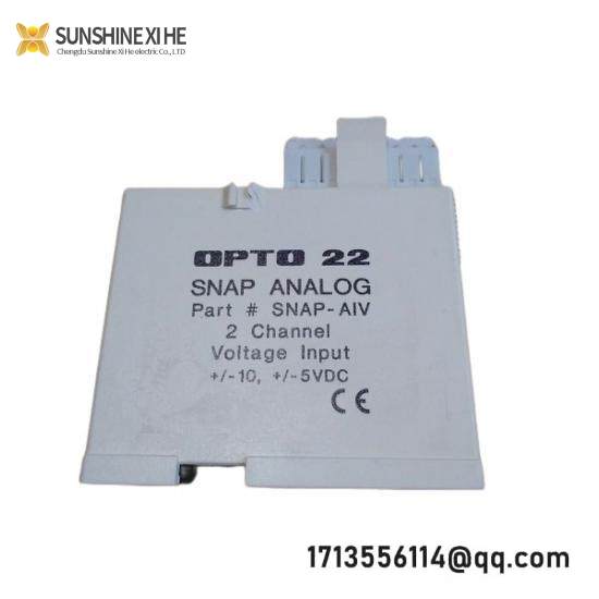 OPTO 22 SNAP-AIV INPUT MODULE