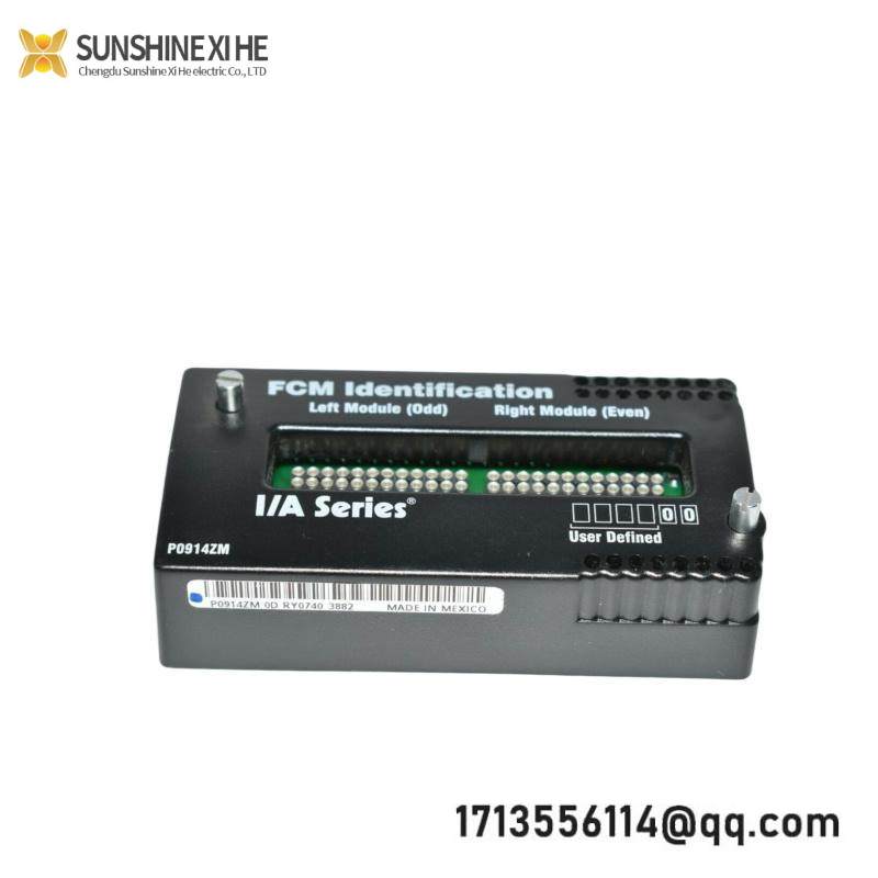 FOXBORO P0914ZM IDENTIFICATION MODULE