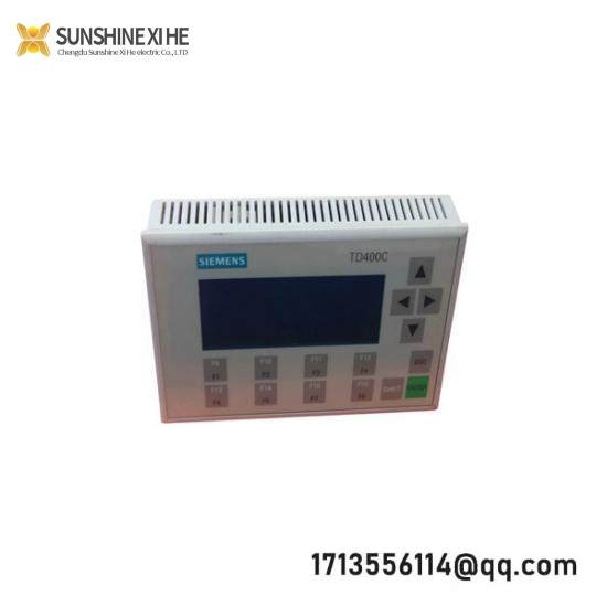 Siemens 6AV6 640-0AA00-0AX0 Display Panel