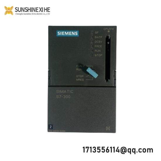 Siemens 6ES7 314-1AE04-0AB0  CPU 314 Central Processing Unit