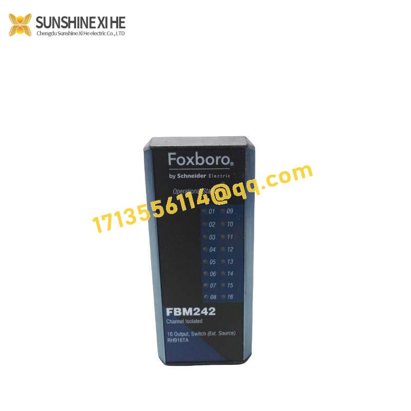 FOXBORO FBM242 RH916TA Channel Isolated 16 Output Switch