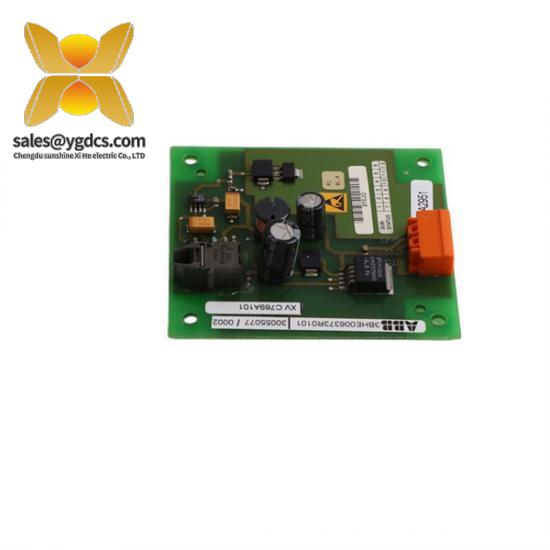 ABB 3BHE006373R0101 ;XVC769AE101 Control Board